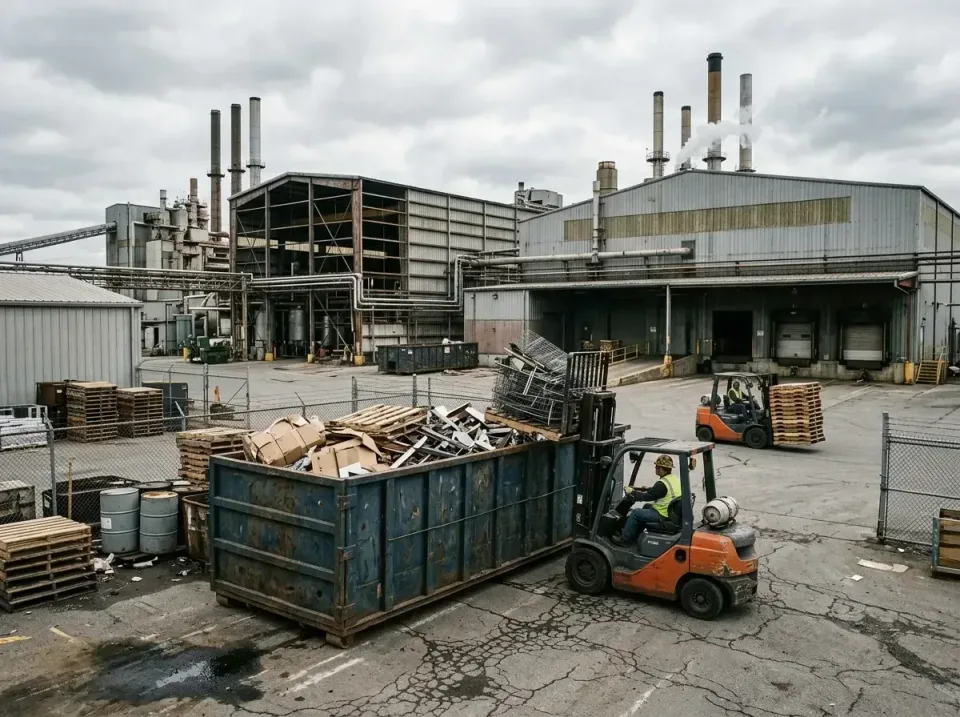 industrial-factory-scrap-conta-003 — frequently asked questions, Cheap Roll-off Dumpster Rentals in Chesterland, OH